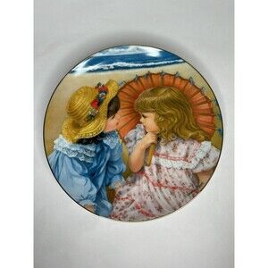 Summer Secrets By Sandra Kuck Vintage Collectors Plate (1985)